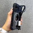 thumbnail image 1 of Armor Candy Color Clash For Magsafe Phone Case For iPhone 11 15 14 13 12 16 Pro Max Plus Stand With Wrist Strap Phone Back Cover tzw, 1 of 7