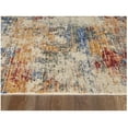 thumbnail image 7 of Luxe Weavers Modern Abstract Multicolor Fringed 5x7 Area Rug, 7 of 7