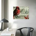 thumbnail image 4 of Orinice Cardinal Bird Fine Art Aesthetic Poster & Print Wall Painting for Classroom Kitchen Office Farmhouse Bathroom Room Decor Wall Art Painting Wall Decor for Bathroom Canvas Living Room, 4 of 6