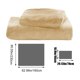 thumbnail image 3 of Juego de sábanas de franela de terciopelo | Sábana bajera y funda de almohada de franela suave | Ropa de cama cálida y acogedora para dormitorio, habitación de invitados, habitación infantil, 3 of 6