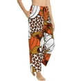 thumbnail image 2 of Balery Various Pumpkins print Women's Pajama Pants,Ultra Lightweight Pjs,Lounge Pant-Medium, 2 of 9