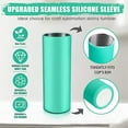 thumbnail image 4 of Paquete de 3 fundas de silicona BLESIY para vasos de sublimación vasos de 20 onzas 2 piezas Manga de bandas de sublimación, 4 of 8