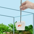 thumbnail image 5 of Walbest Fishing Net Aquarium Fishing Mesh Telescopic Long Handle Flexible Durable Fish Tank Fishing Net, 5 of 10