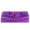 thumbnail image 4 of Jumpingount Bolso Negro Con Cierre Duradero Y Práctico Para Mujer - Para Bodas Y Especiales violeta 1 Type2 NO2, 4 of 6