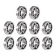 thumbnail image 1 of Unique Bargains R6 Deep Groove Ball Bearing, 3/8'x7/8'x7/32' Open Type Z2 Lever Bearings 10pcs, 1 of 4