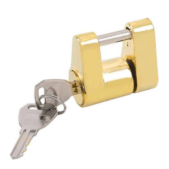 Small Trailer Lock RV Lock Connector Trailer Lock Trailer Accessories Trailer Hook Lock Anti-Theft Lock Towing Truck Car