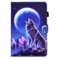 thumbnail image 5 of Allytech iPad mini 5 Case, iPad mini 1 2 3 4 Case, Slim Fit Flip Multi Angle Stand Smart Cover Auto Sleep Wake Shockproof Protection Anti-scratch Case for Apple iPad mini 1 2 3 4 5 - Wolf, 5 of 7