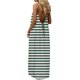 thumbnail image 5 of TaTaai Women's Casual Maxi Sundress Sleeveless Striped Backless Spaghetti Strap Flowy Summer Dress Long Beach Cover Up Dress Gift, 5 of 9