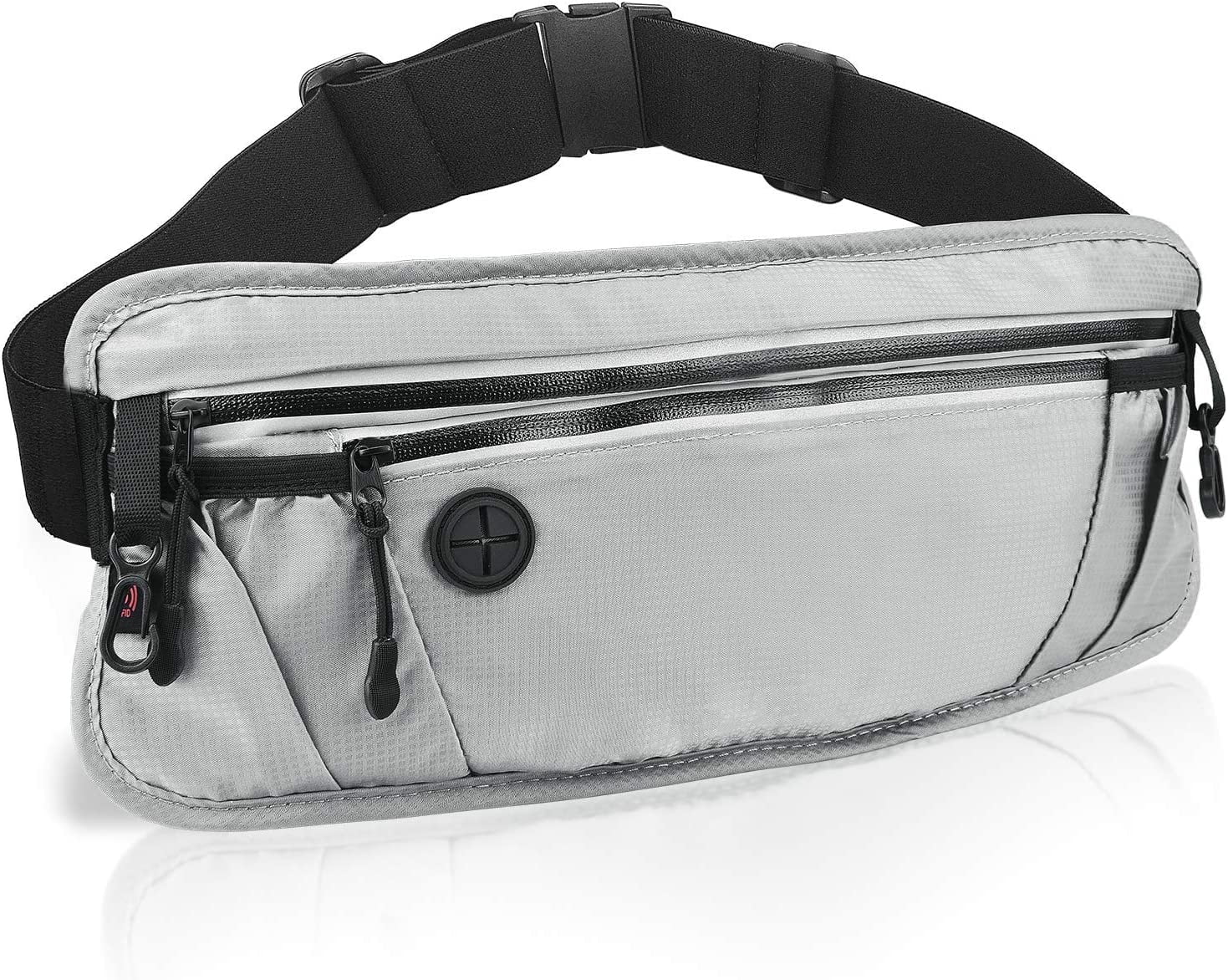 PACEARTH AntiTheft Fanny Packs, 7 Pockets Waist Pack with RFID