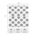 thumbnail image 5 of Lsque Retro Compass Mailbox Cover Standard Size ,Magnetic Mailbox Covers Post Wraps Letter Box Cover -21x18 in, 5 of 9