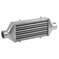 thumbnail image 1 of Universal Turbo Intercooler Front Mount 65mm Inlet Dia 300x160x65mm Car Modified Accessory, 1 of 15