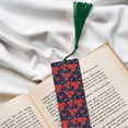 thumbnail image 6 of Kdxio Rose Flower Print Metal Tassel Bookmarks,Perfect Gift for Art Lovers and Bookworms Metal Bookmarks for Women, 6 of 8
