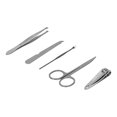 thumbnail image 2 of Haofy 5Pcs/Set Nail Clipper Kit Household Cartoon Stainless Steel Ear Pick Nail File Eyebrow Clip Scissor Nail Tool,Nail Clipper,Nail Cutter, 2 of 8