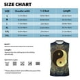 thumbnail image 4 of Daiia Yin And Yang Mandala Printed Men's Tank Tops,Casual Soft Sleeveless Gym Muscle Shirts Bodybuilding Tee-Medium, 4 of 8