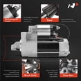 thumbnail image 7 of A-Premium Starter Motor Compatible with Ram 1500 2011-2012, Dodge Ram 1500 Dakota 2006-2010, Durango 2006-2009, Mitsubishi Raider 06-09, 3.7L 4.7L, 12V 1.1KW 9-Teeth Clockwise, 7 of 7