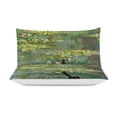 thumbnail image 3 of Monet painting Consistent Build Light Sleep Soft Finish Hotel Zipper Duvet Cover Sets Benefit, 3 of 5