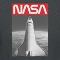 thumbnail image 3 of Teelocity NASA Shuttle Graphic T-Shirt (3X-Large, Charcoal Heather), 3 of 4
