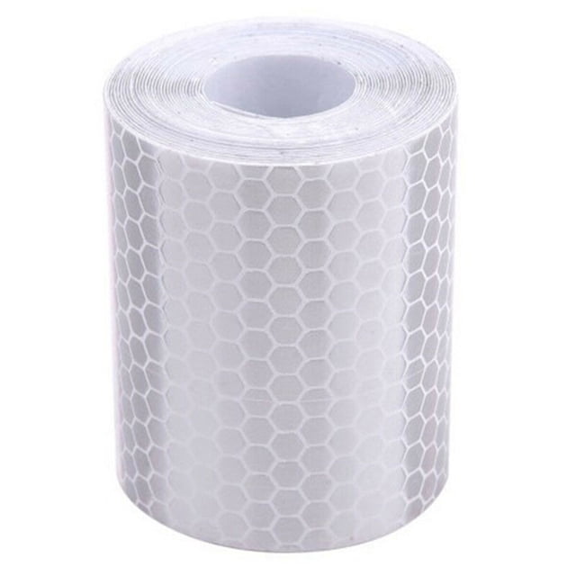 Speravity Pegatinas reflectantes de seguridad para el cuerpo de 300x5cm, tiras reflectantes, pegatinas decorativas para coche, cintas de marca de Herramientas de reparación de automóviles blanco Speravity CZ9213-02