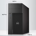 thumbnail image 4 of Restored Dell Precision 3620 Tower Desktop Computer – Intel Core i7-6700 6th Gen – 16GB RAM – 256GB SSD – Wireless Keyboard & Mouse – Built-in WiFi – Windows 11 Pro – Workstation PC, 4 of 6
