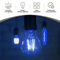 thumbnail image 4 of 30PCS 3V Ultra Slim LED Flexible Filament 60mm Retro Bulb Parts LED Diode Lighting Filament Blue Light, 4 of 5