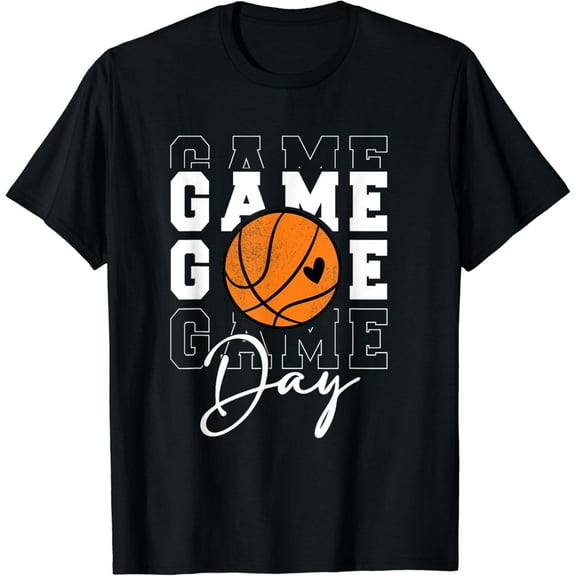 Game Day Basketball Shirt For Youth Boy Girl Basketball Mom T-Shirt Unisex S-5XL Hot Trending Shirt, Vintage Birthday Gift