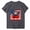A06 Dark Gray, variant on Independence Day American Flag Shirt for Women Cute Red Bow Bald Eagle Graphic Tee Short Sleeve Crewneck Casual Patriotic 4th of July Holiday Festival Tops
