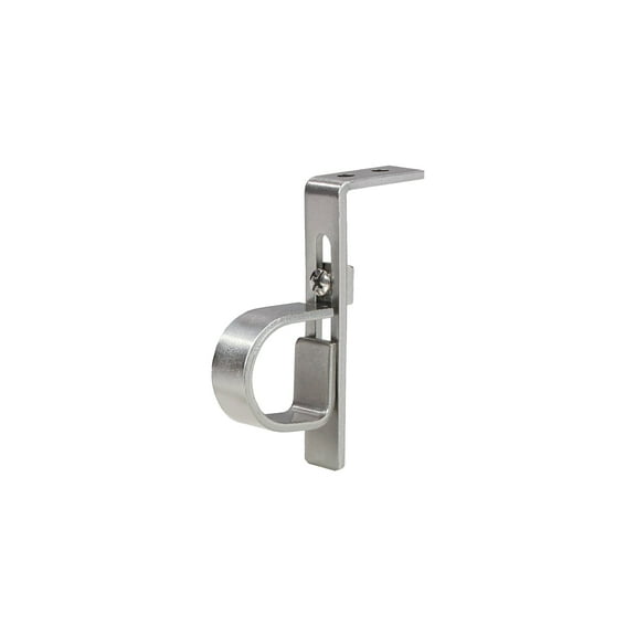Lumi Home Furnishings 1" Ceiling/wall end bracket Brushed Nickel