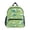 Green Surfing, variant on Purple Rugby Ball Design Backpack for Girls/Boys with Name Tag—Front-closure buttons for ages 3–8year