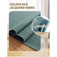 thumbnail image 3 of GHSDFBB Rustic Table Runner Boho Style, Handmade Tassels Dark Green Table Runner 120 Inches Long for Home Dining,Coffee,Tea,Kitchen,13x120, 3 of 6
