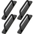 thumbnail image 3 of 4Pcs 105MM Poignées de Porte Autocollantes Poignées Instantanées Tiroir en Alliage d'Aluminium Résistant Poignée de Traction de Poussée Aides Poignées d'Assistance Polyvalentes pour Tiroir Coulissant Armoire de Porte de Placard, 3 of 11