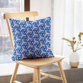 thumbnail image 5 of LALILO Throw Pillow Covers Kaleidoscope Ethnic With Blue Navy Cushion Cover 18" x 18", 3887 Pack, 5 of 6