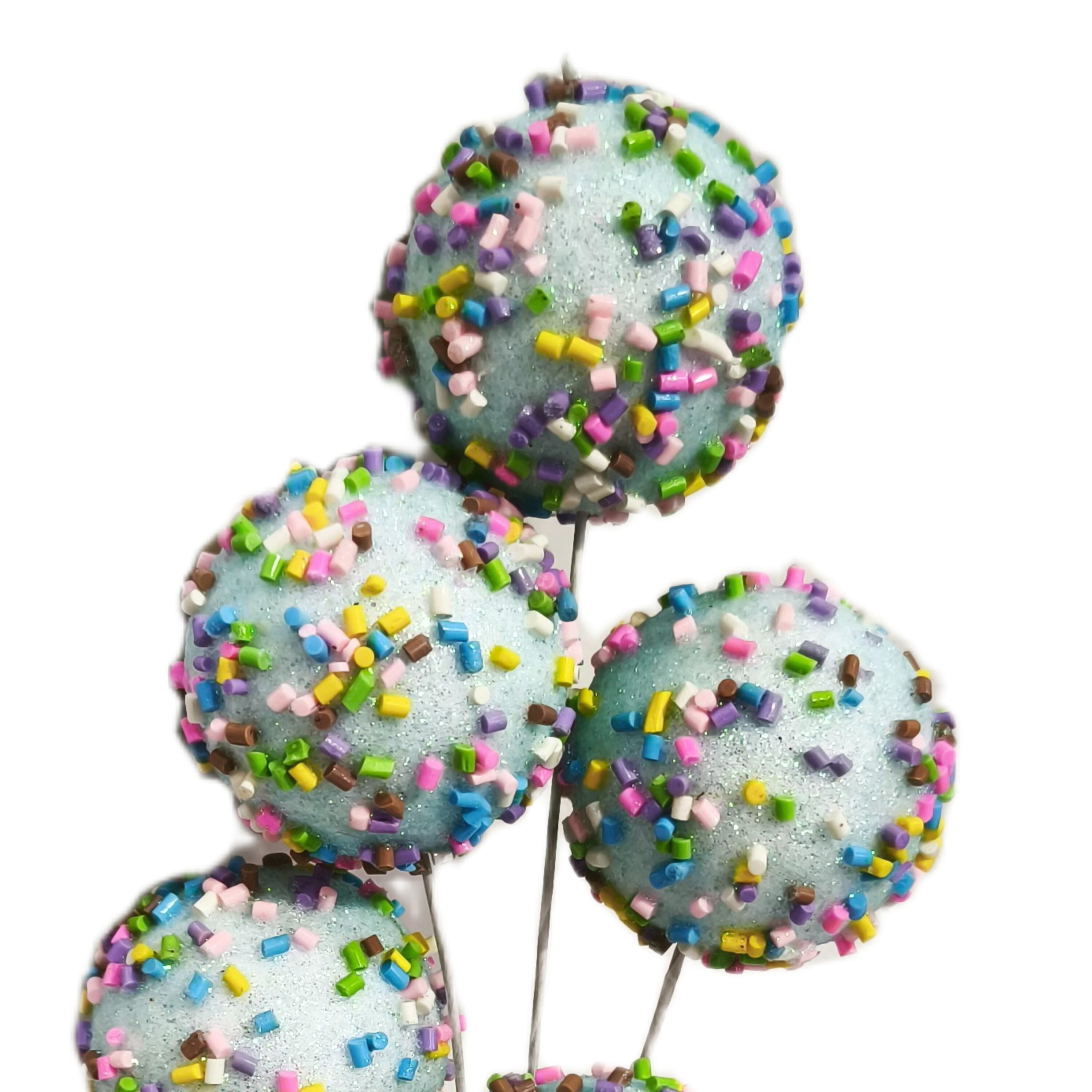 Multicolor Candy Sprinkle Christmas Clip Ornament, 9", by Holiday Time
