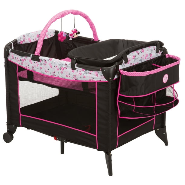 Disney Baby Minnie Mouse Sweet Wonder Play Yard With Carry Bag Walmart Com Walmart Com