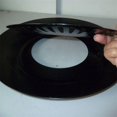 thumbnail image 4 of Plaque de Barbecue Coréen Plateau de Cuisson Antiadhésif pour Barbecue Outils de Barbecue Plat de Grill Rond, 4 of 5