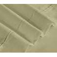 thumbnail image 5 of Ruvanti California King Sheet Sets - Luxurious Silky Soft Microfiber Bedding - Cozy & Comfy - 15 Inch Deep Pocket (Fits up to 17") Hotel Bed Sheets - 4 Pcs - Sage Green, 5 of 8