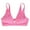 Pink, variant on iMounTEK Deep V-Neck Sports Bras for Women Padded Low Impact Fitness Yoga Bra Crop Top
