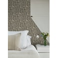 thumbnail image 3 of Nuwallpaper Charcoal Terrene Peel & Stick Wallpaper, 3 of 7