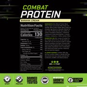 Musclepharm Combat Sport Protein Powder, Banana Cream, 25g Protein, 4 Lb