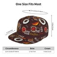thumbnail image 6 of Haiem A Cup Of Black Coffee On A Saucer Classic Snapback Cap Flat Bill Hat Baseball Cap Adjustable Size Cotton Dad Hat, 6 of 9