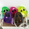 thumbnail image 4 of ibiyuan Halloween Pumpkin Clear Crossbody Purse, Transparent Novelty Ghost Purse Cute Spooky Season Shoulder Bag for Women, 4 of 4