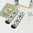 thumbnail image 7 of Pofeuu Alpaca Faces Print 30cm Socks, Adult Running Hiking Socks for Youth and Adult, 7 of 7