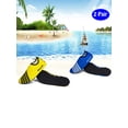 thumbnail image 1 of 2 PAIR New Water Sport Diving Swim Yoga Socks Soft Beach Shoes For Men Women Outdoor Unisex  Anti-slip Dry Aqua Quickly, 1 of 8