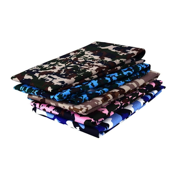 SPRING PARK Camouflage Cooling Towel Sweat Cool Sport Gym Fitness Yoga Jogging Exercise Outdoor