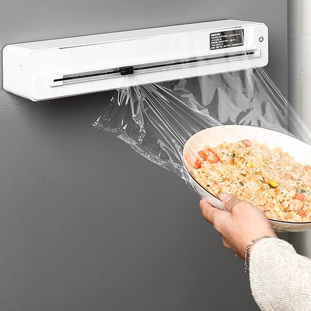 Elodie Aluminum Foil Dispenser Electric Easy Refill Voice Control Cling Wrap Cutter