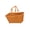 square-S, variant on Sturdy Waterproof Oval Handled Basket Ideal For Beach Trip Garden Parties