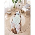 thumbnail image 4 of Cozy Cat-Themed Sleeping Bag for Adults - Soft Plush Envelope Design, Warm and Comfortable for Indoor Lounging and Camping, Easy to Wash and Maintain, 4 of 11