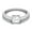 Square, variant on 1.00 Ctw Oval Moissanite 925 Sterling Silver Solitaire Women Graduation Gift Ring Jewelry
