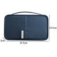 thumbnail image 4 of Travel Passport Holder Splash-proof Document Organizer Bag Passport Wallet, 4 of 10