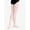 Ballet Pink, variant on Body Wrappers Children's TotalSTRETCH Mesh Back Seam Convertible Tights (Black, 6X-7)- C45
