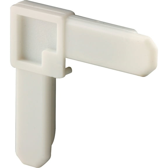 5/16 in. x 3/4 in., White, Plastic, Screen Frame Corner (100-pack)